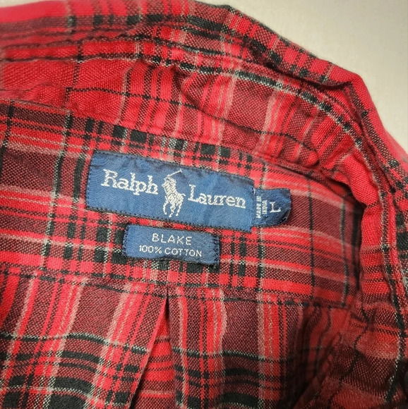 Polo Ralph Lauren Blake 100% Cotton Button Up. - Picture 3 of 4